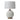 Nova of California Moraga Table Lamp 24 Bone Porcelain Walnut