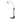 Nova of California Melmar Chairside Arc Floor Lamp Weathered Brass Walnut