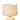 Nova of California Moraga Table Lamp 24 Bone Porcelain Walnut