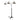 Nova of California Natural Mica 3 Light Arc Floor Lamp 86 Charcoal Gray Wood Gunmetal Silver Mineral Mica