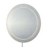 Nova of California Mojave 36 Round Backlit Led Wall Mirror Chrome