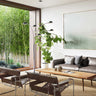 Nova of California Mushroom 5 Light Arc Floor Lamp Black Nickel