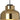 M64 Pendant Light with polished brass lampshade by Santa & Cole in luxury dining interior