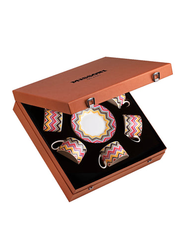 Tea Cups & Saucers, Set of 6 by Missoni Home in Marrakech, view 1