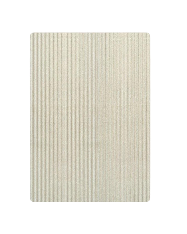 Off White Solid Stripe Rug by Maison Deux, photo 1