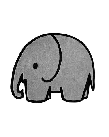 Grey & Black Olifant (Elephant) Rug by Maison Deux, photo 1