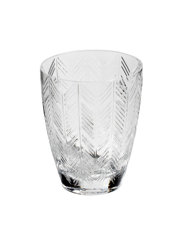 Water Glasses, Set of 6 by Missoni Home in Zig Zag Transparent, view 1