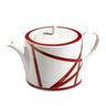 Tea or Coffee Pot by Missoni Home in Nastri Bordeaux, view 1