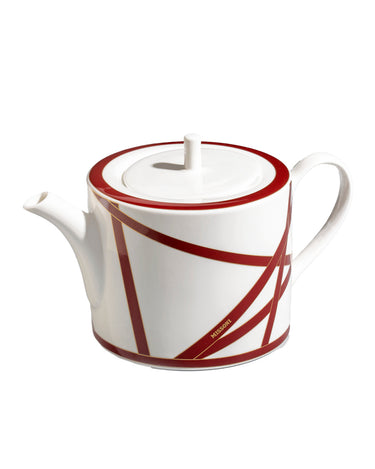 Tea or Coffee Pot by Missoni Home in Nastri Bordeaux, view 1