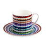 Coffee Cups & Saucers, Set of 2 by Missoni Home in Waves, view 1