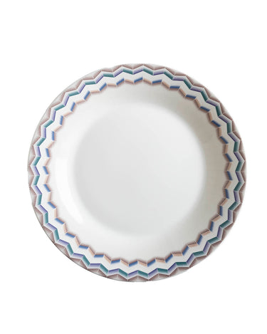 Soup Plates, Set of 2 by Missoni Home in Zig Zag Jarris 148, view 1