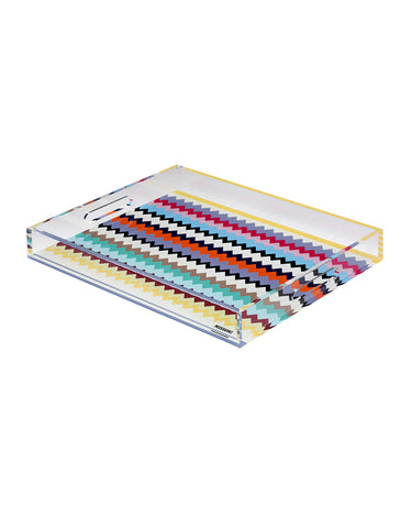 Serving Tray by Missoni Home in Riverbero, view 1