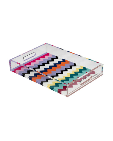Serving Tray by Missoni Home in Riverbero, view 1