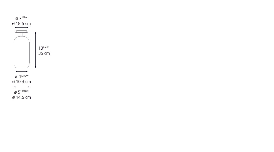 Gople Ceiling Light Mini 1414 | Artemide - New