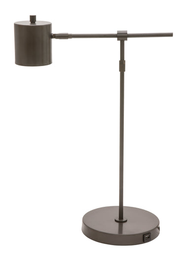 House of Troy Morris Adjustable LED Table Lamps with USB port in Oil Rubbed Bronze