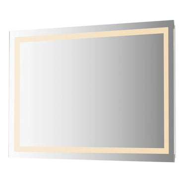 Maxim Lighting 48"Wx30"H 5CCT Perimeter Frontlit LED Mirror