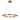 Modern Crystal Round Chandelier with Brass Finish
