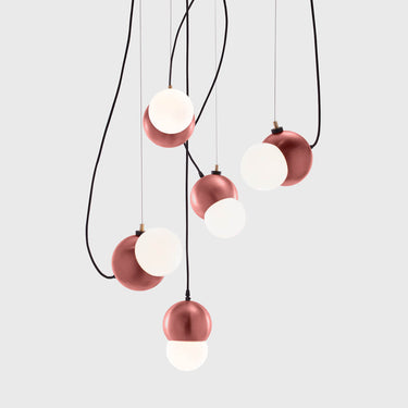 Viso Maggie magnetic globe pendant, studio product photo