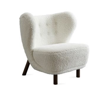 Manarola Sculptural Lounge Chair – Contemporary Bouclé Accent Chair