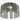 Manette 11 inch satin nickel ceiling light for closets with integrated LED