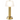 Rechargeable Neoz Manhattan table light, showing unlacquered brass patina Frosted Glass shade.