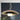 Black & Brass Pendant Light with Integrated LED