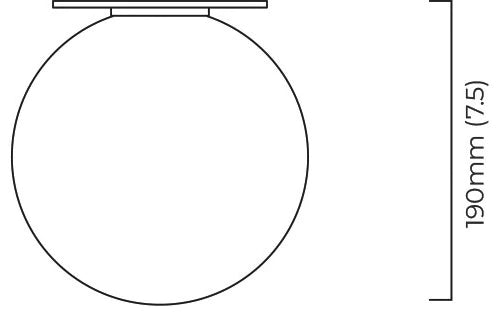 Mezzo Large Ceiling Light by CTO Lighting