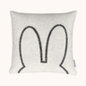 White & Black Miffy Cushion Cover by Maison Deux, photo 1
