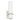 Satin Nickel Milan 13 inch LED bath wall light, modern bathroom vanity lighting