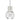 Visual Comfort Modern Mina LED Pendant - Satin Nickel with Gray Cord