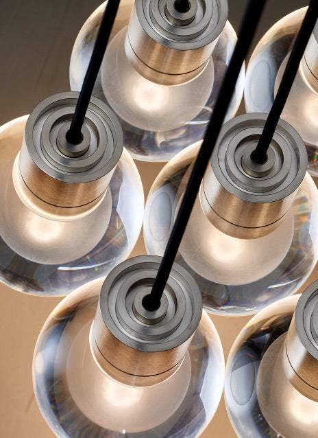 Tech Lighting Mina Multi Light Pendant - 3 Lights 12
