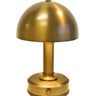 Mini Tito cordless table lamp in antique brass with warm LED lighting