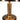 Contemporary Cordless Table Lamp - Mini Tito in Antique Brass