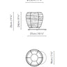 Measurements for the Misko T25 (line drawing)