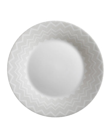 Missoni Home White Zig Zag Dessert Plates - Set of 6