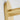 Natural Brass LED sconce with warm color temperature and dimmable options