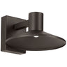 Contemporary Bronze Outdoor Wall Lighting | ASH 10" Dome Light | Visual Comfort