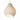 White cord and canopy assembly for Graypants Hive recycled cardboard pendant