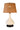 Bartlett Ivory Crackle Rechargeable Ceramic Table Lamp for Living Room