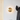 Modern hallway featuring Graypants Chrona round brass sconce - residential lighting idea.