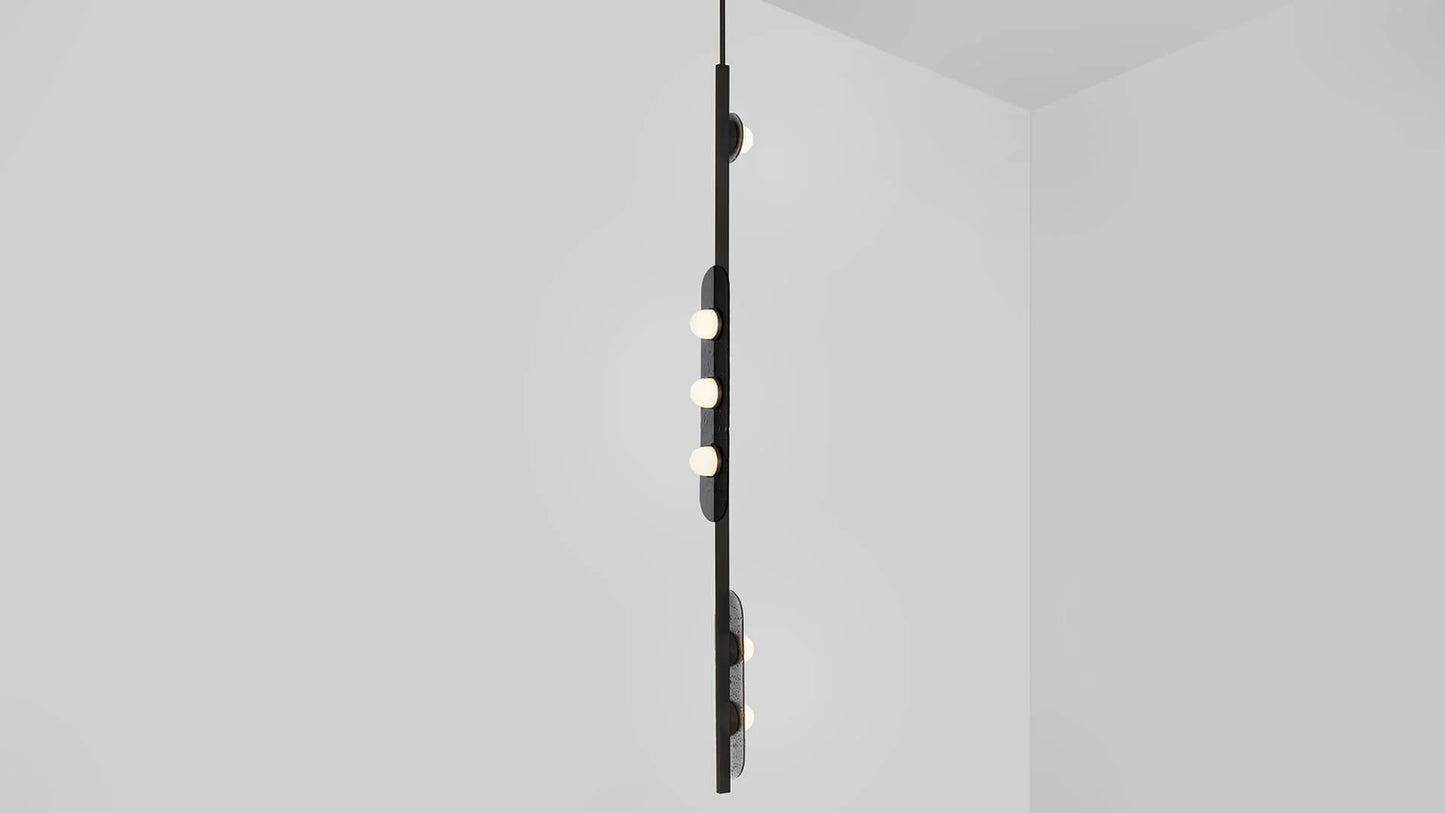 Modulo Vertical Pendant Light by CTO Lighting