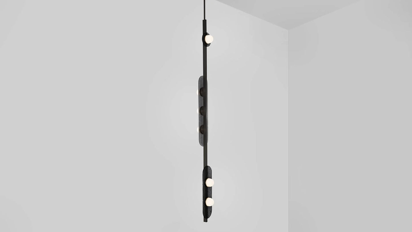 Modulo Vertical Pendant Light by CTO Lighting