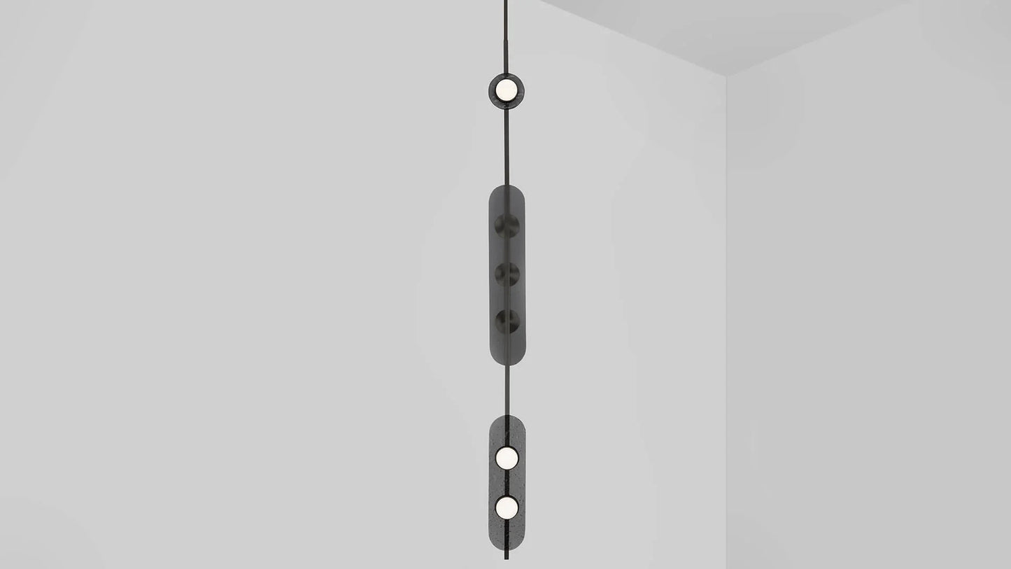 Modulo Vertical Pendant Light by CTO Lighting