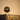 Modern Bedside Moon Lamp - Brass Detail, Eco-Conscious Lighting Solution