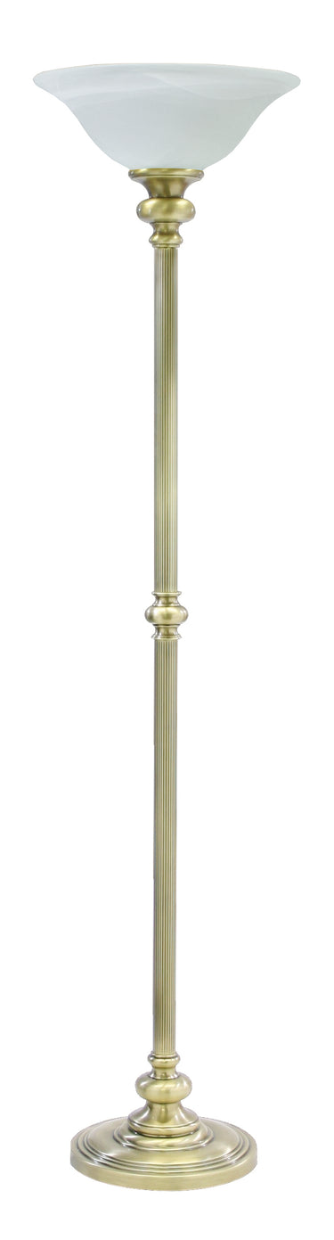 House of Troy Newport 68.75" Floor Lamps Antique Brass