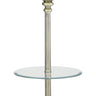 House of Troy Newport 55.75" Antique Brass Floor with Table