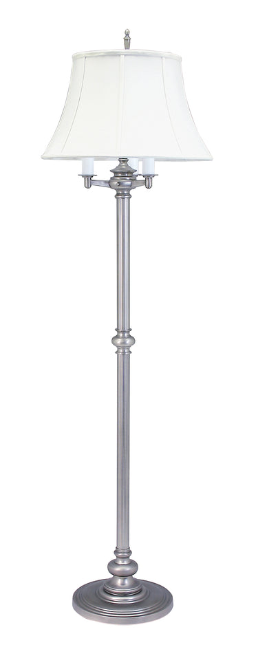 House of Troy Newport 66" Pewter Six-Way Floor Lamps