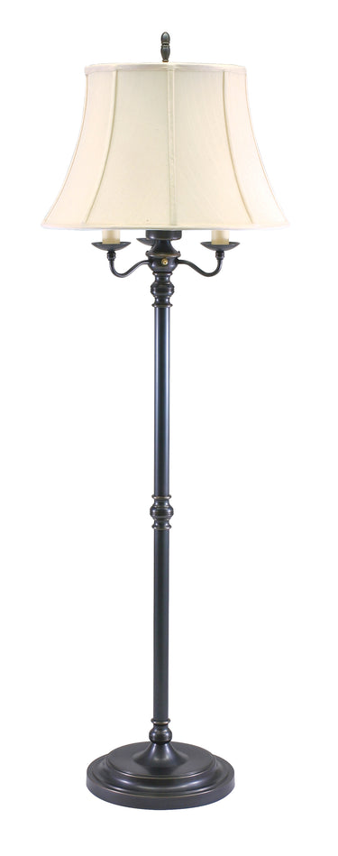 House of Troy Newport 63" Oil Rubbed Bronze Bridge Floor Lamps