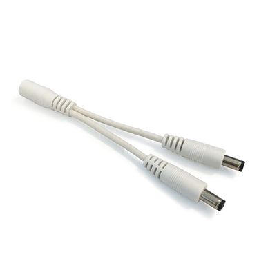Nora Lighting 5" Power Line Splitter For LED Drivers, White