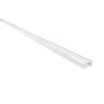 Nora Lighting 4-Ft Shallow Channel, White Plastic Diffuser And End Caps Included
